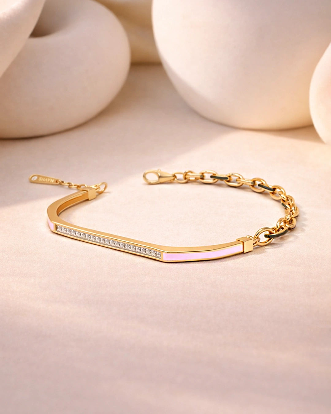 Enamel & Iced out Bracelet