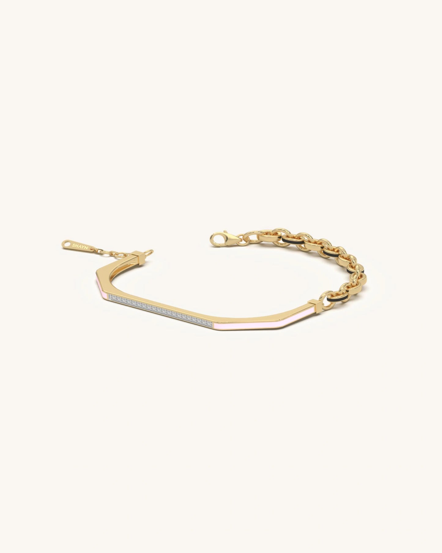 Enamel & Iced out Bracelet