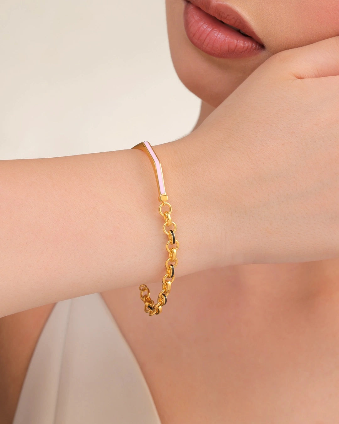 Enamel & Iced out Bracelet