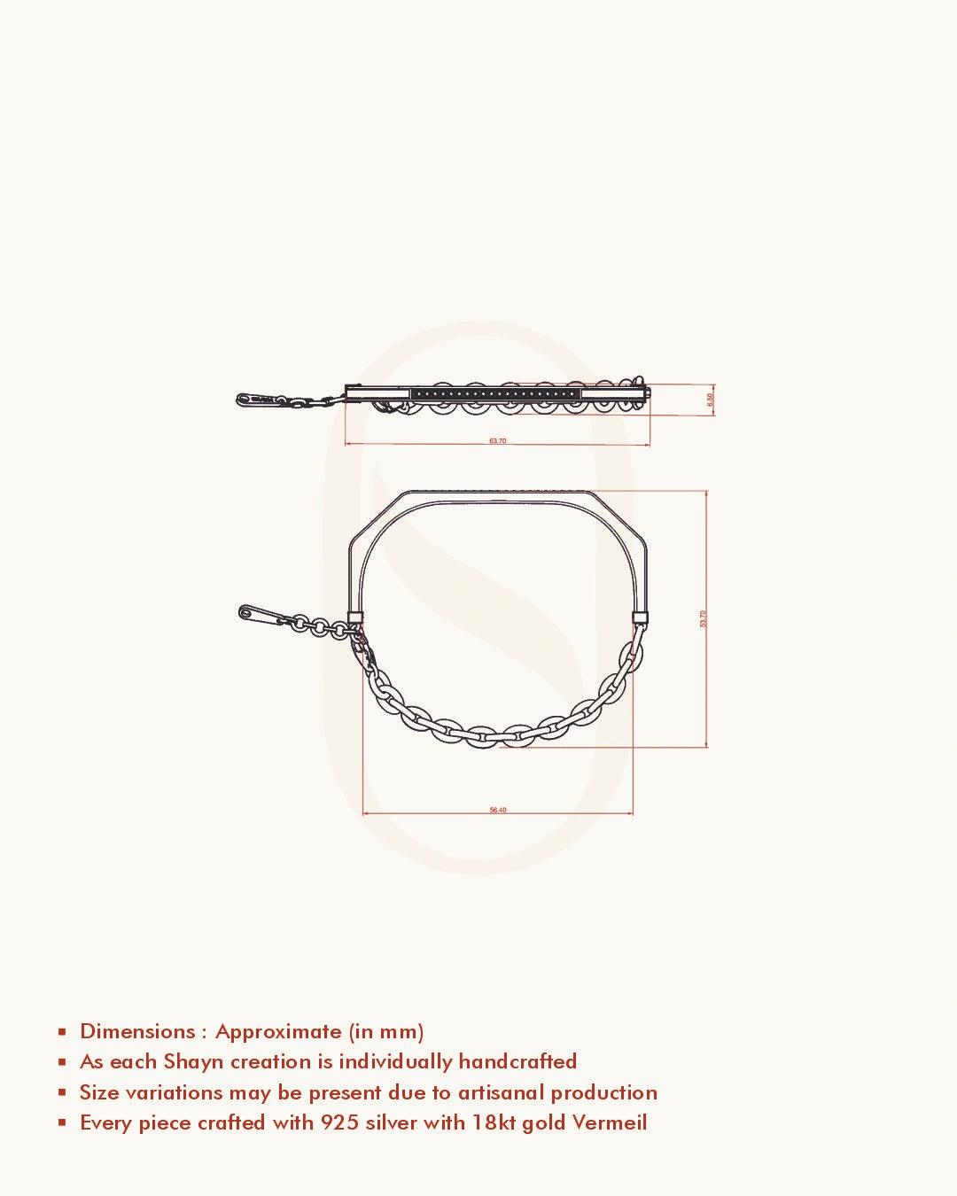 Enamel & Iced out Bracelet