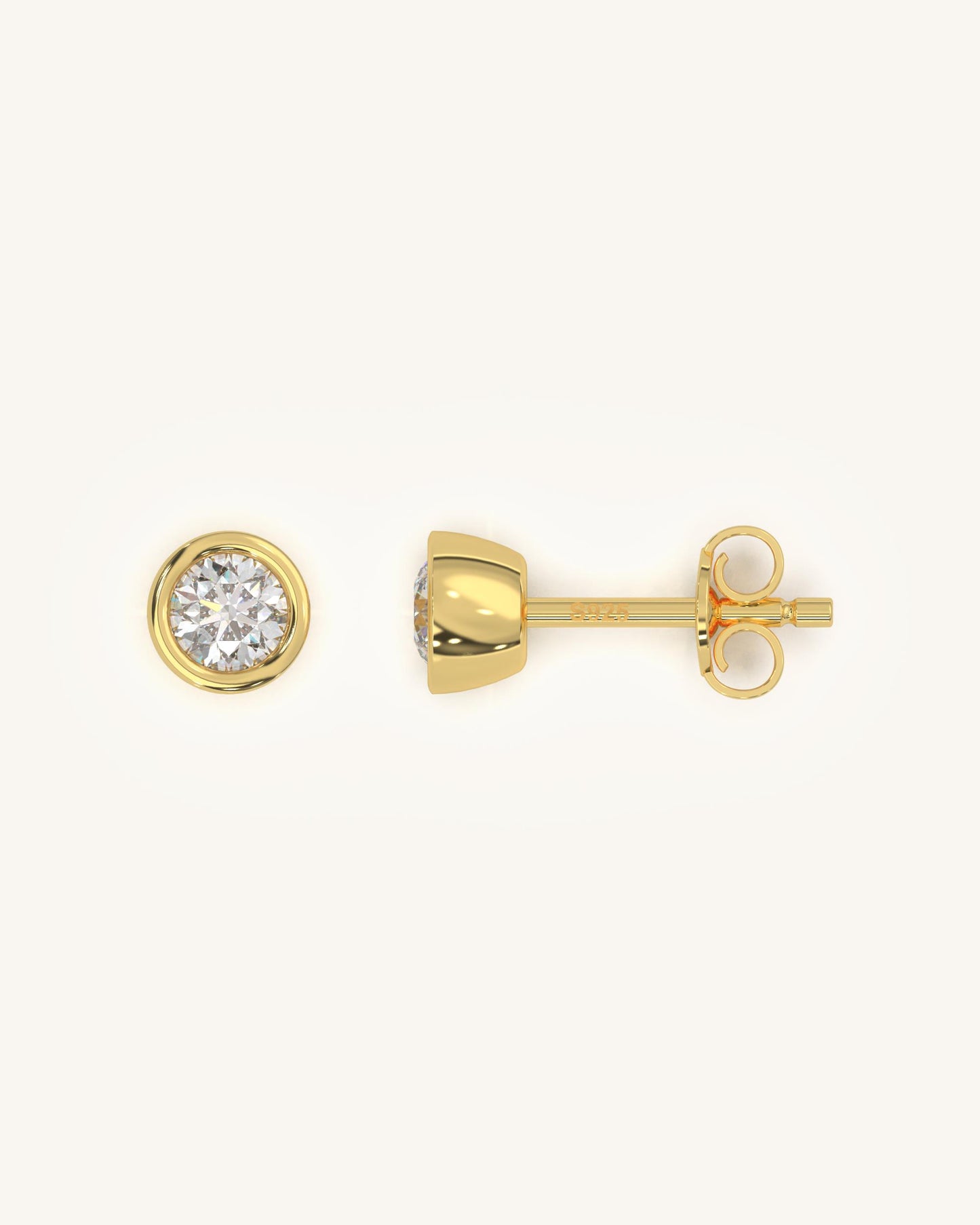 Shiny Stud Earrings