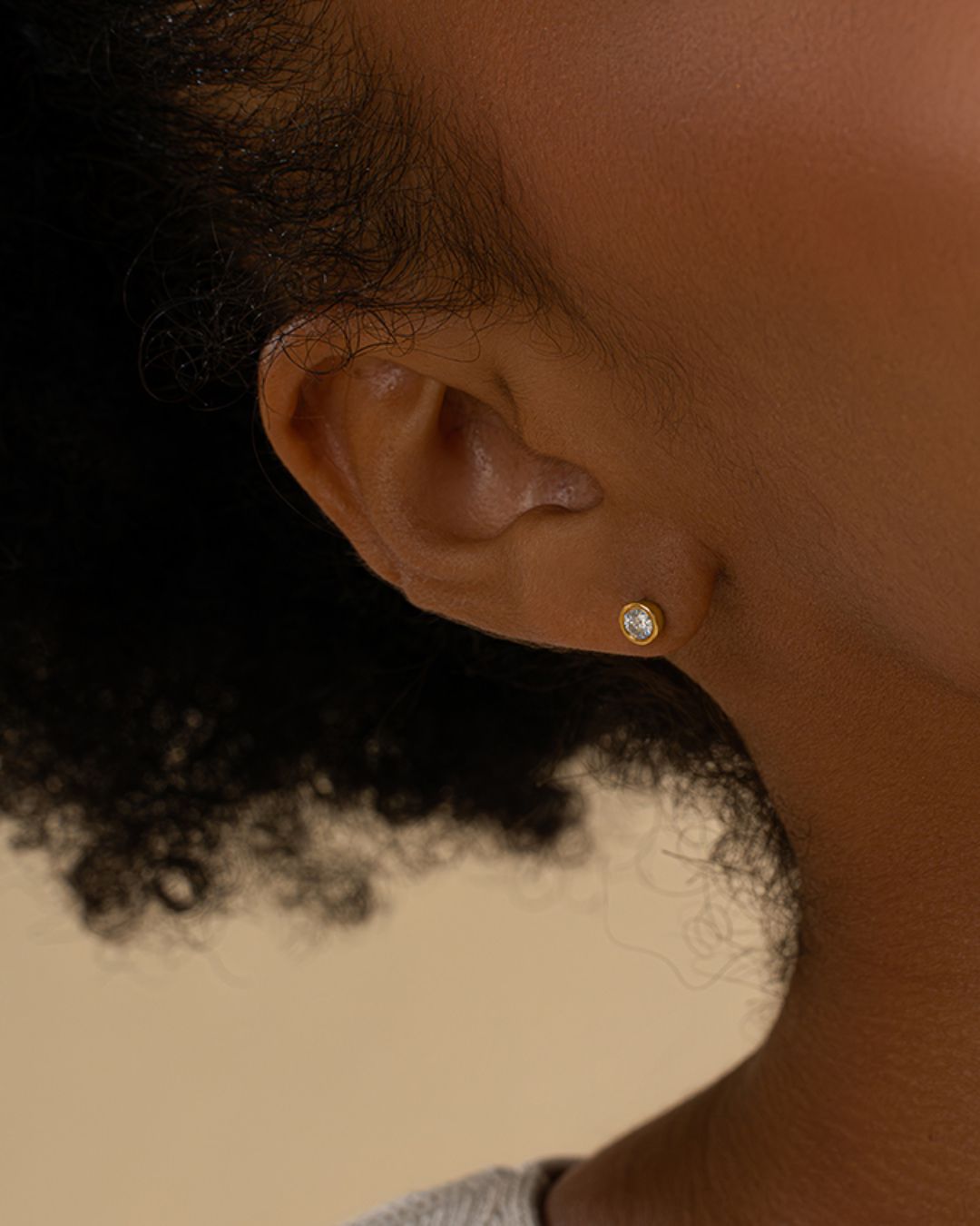 Shiny Stud Earrings