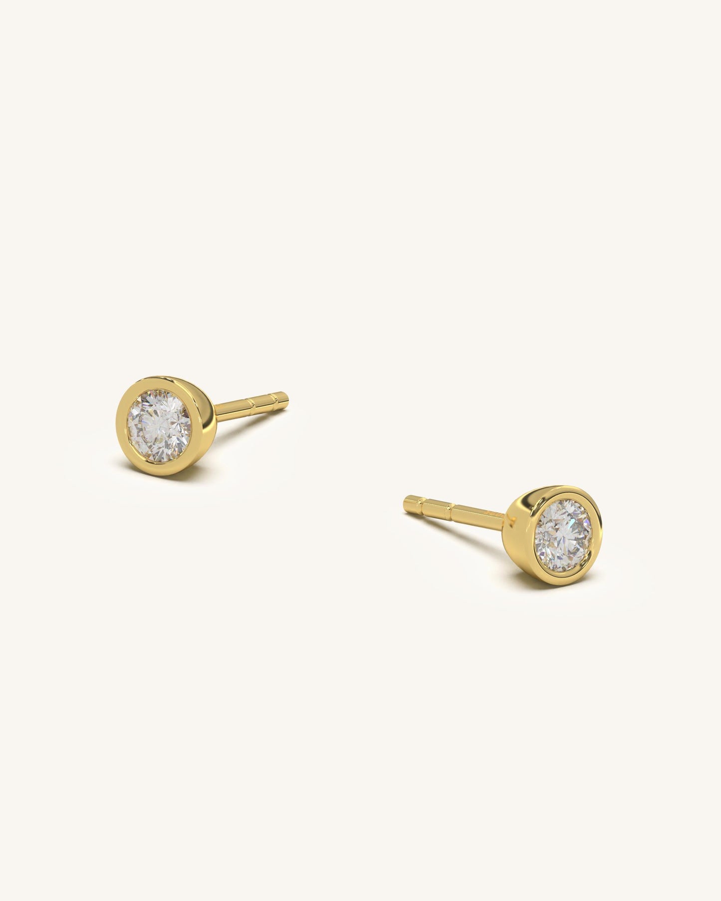 Shiny Stud Earrings