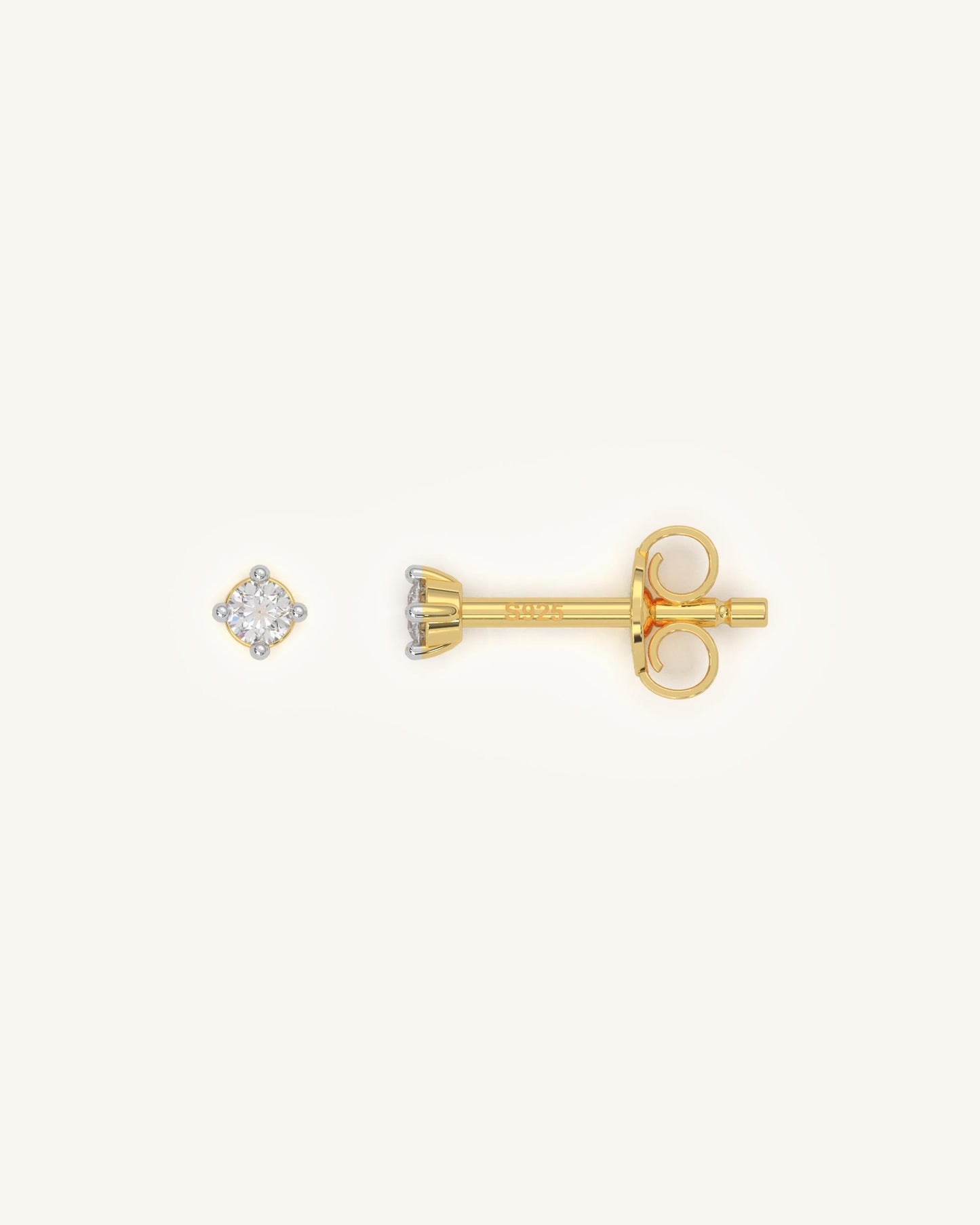 Diamond Dot Earrings