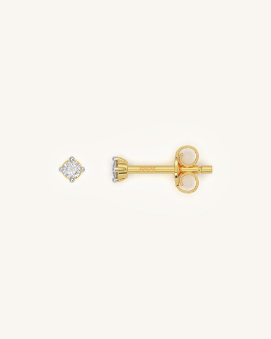 Diamond Dot Earrings