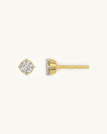 Fine Prong Earrings