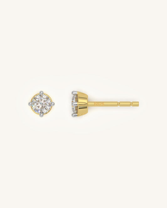 Fine Prong Earrings