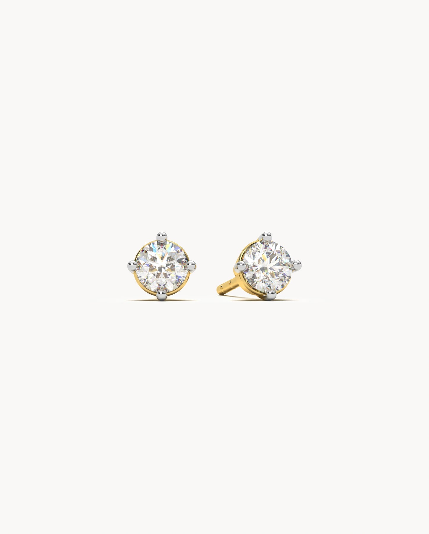 Diamond Dot Earrings
