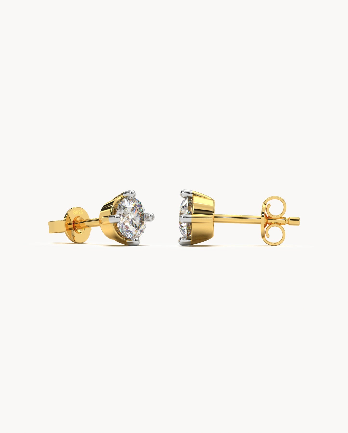 Diamond Dot Earrings