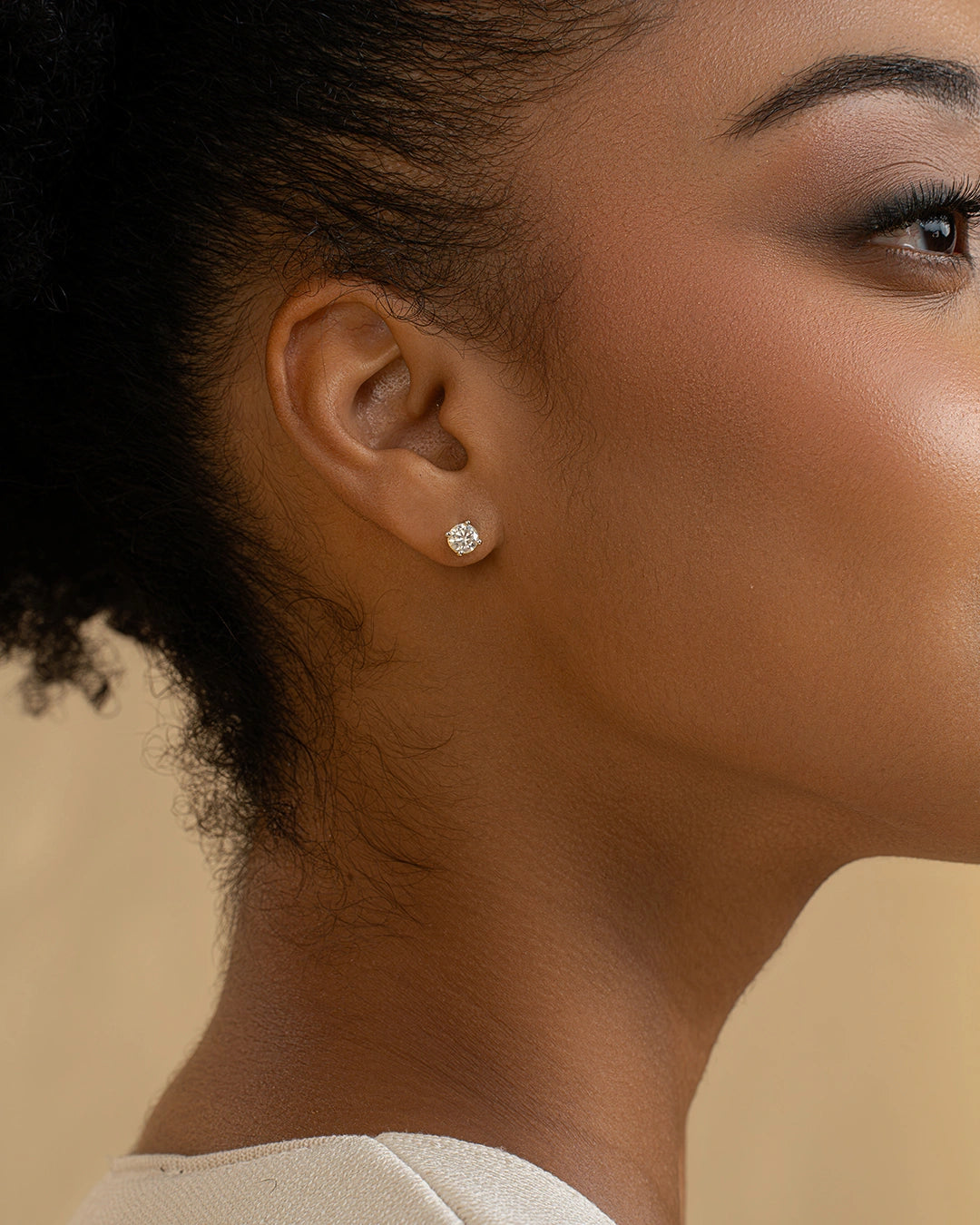 Diamond Dot Earrings