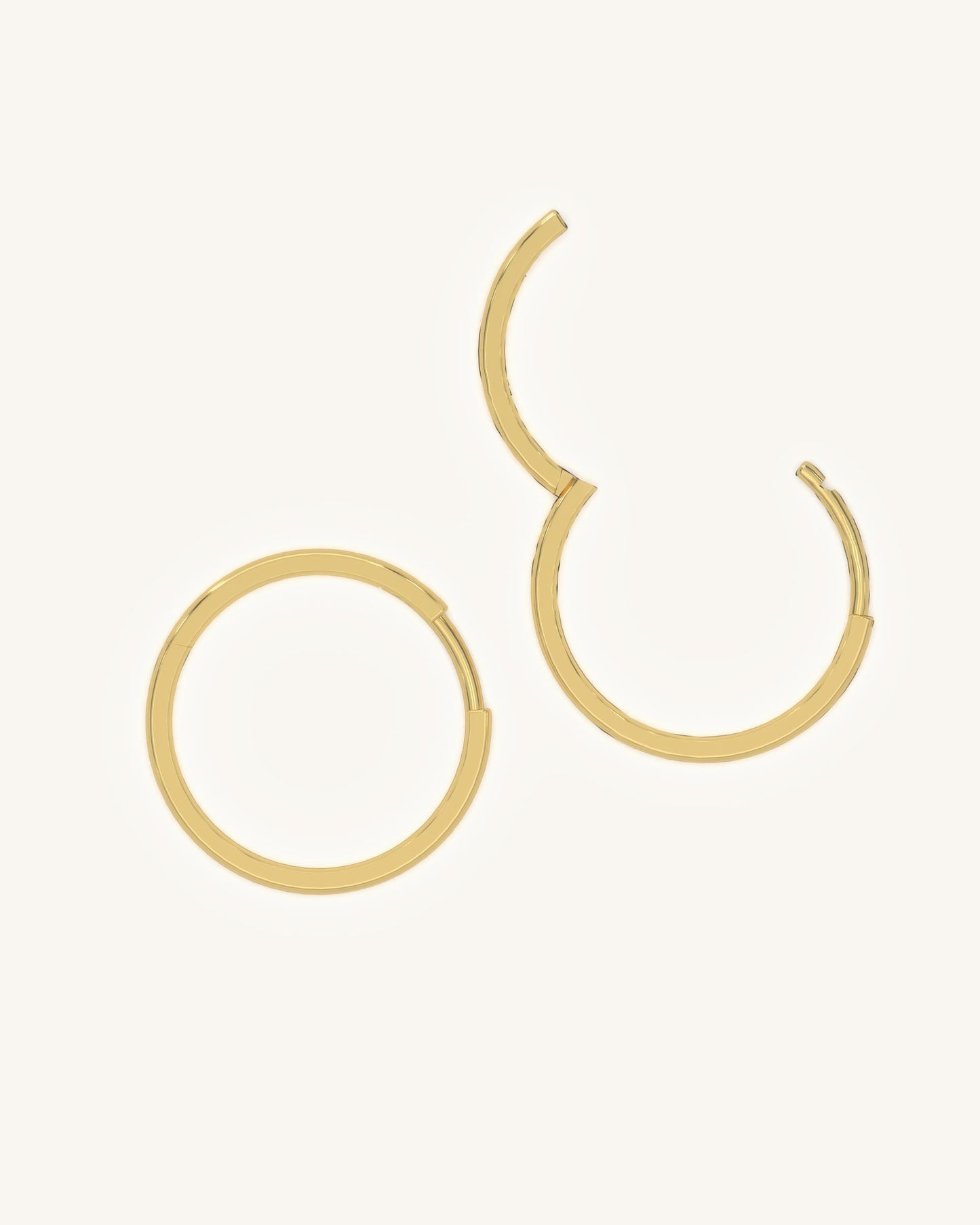 Bold Round Hoops