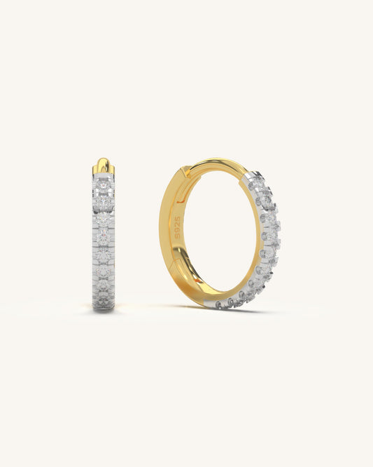 Full Sparkle Hoops