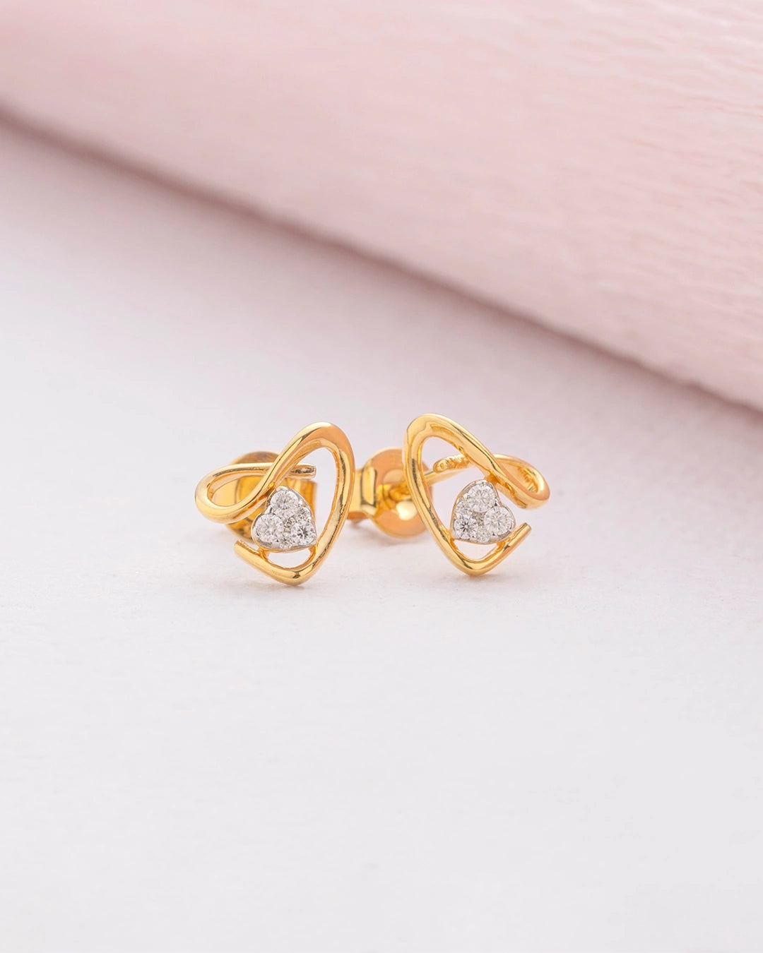 Heart Glow Studs