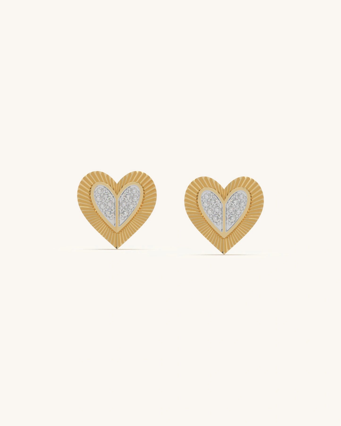 Heartfelt Sparkle Studs