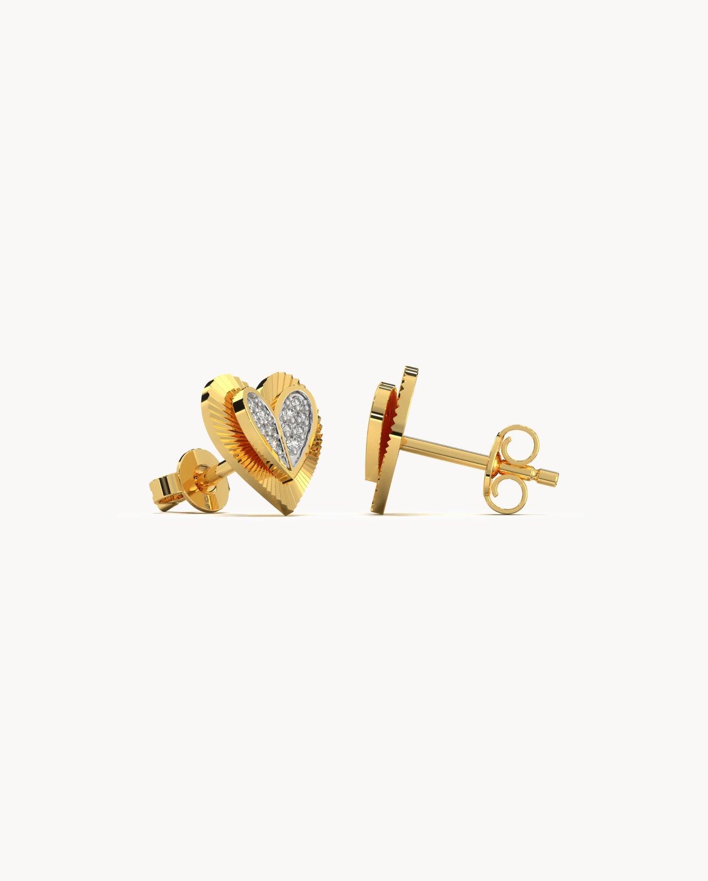 Heartfelt Sparkle Studs