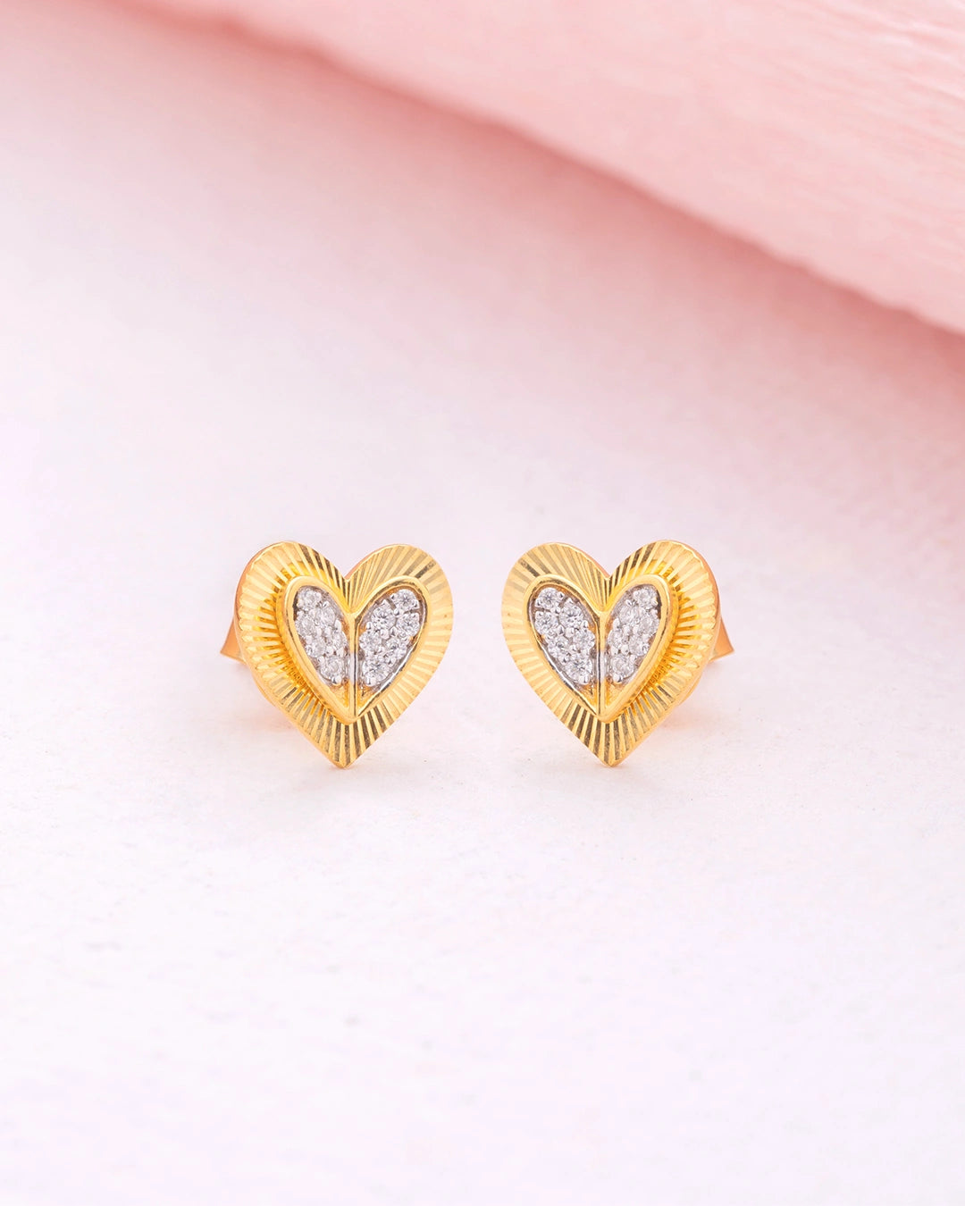 Heartfelt Sparkle Studs