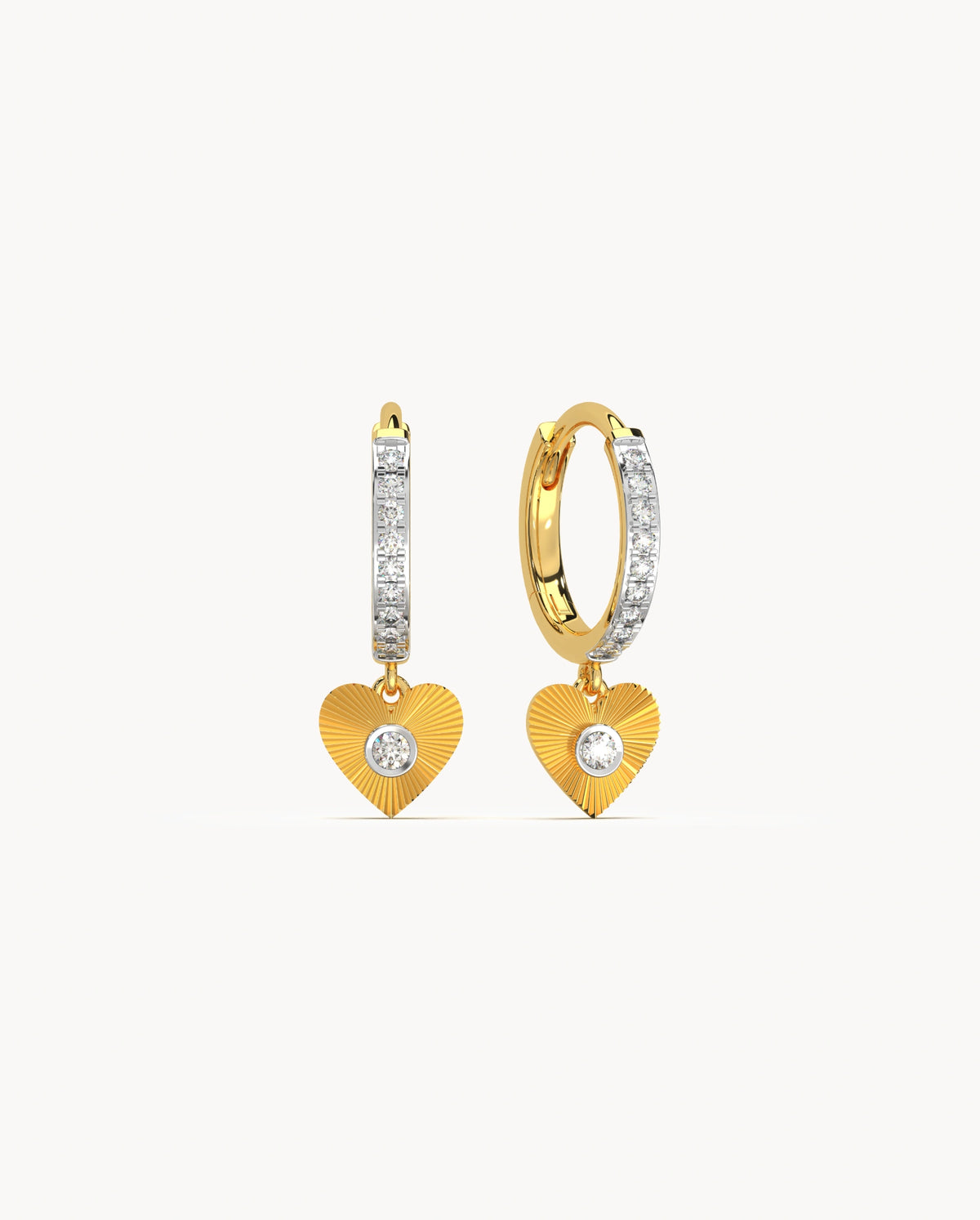 Heart Drop Hoops