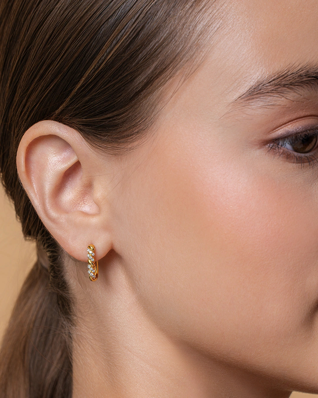 Rectangle Hoop Earrings