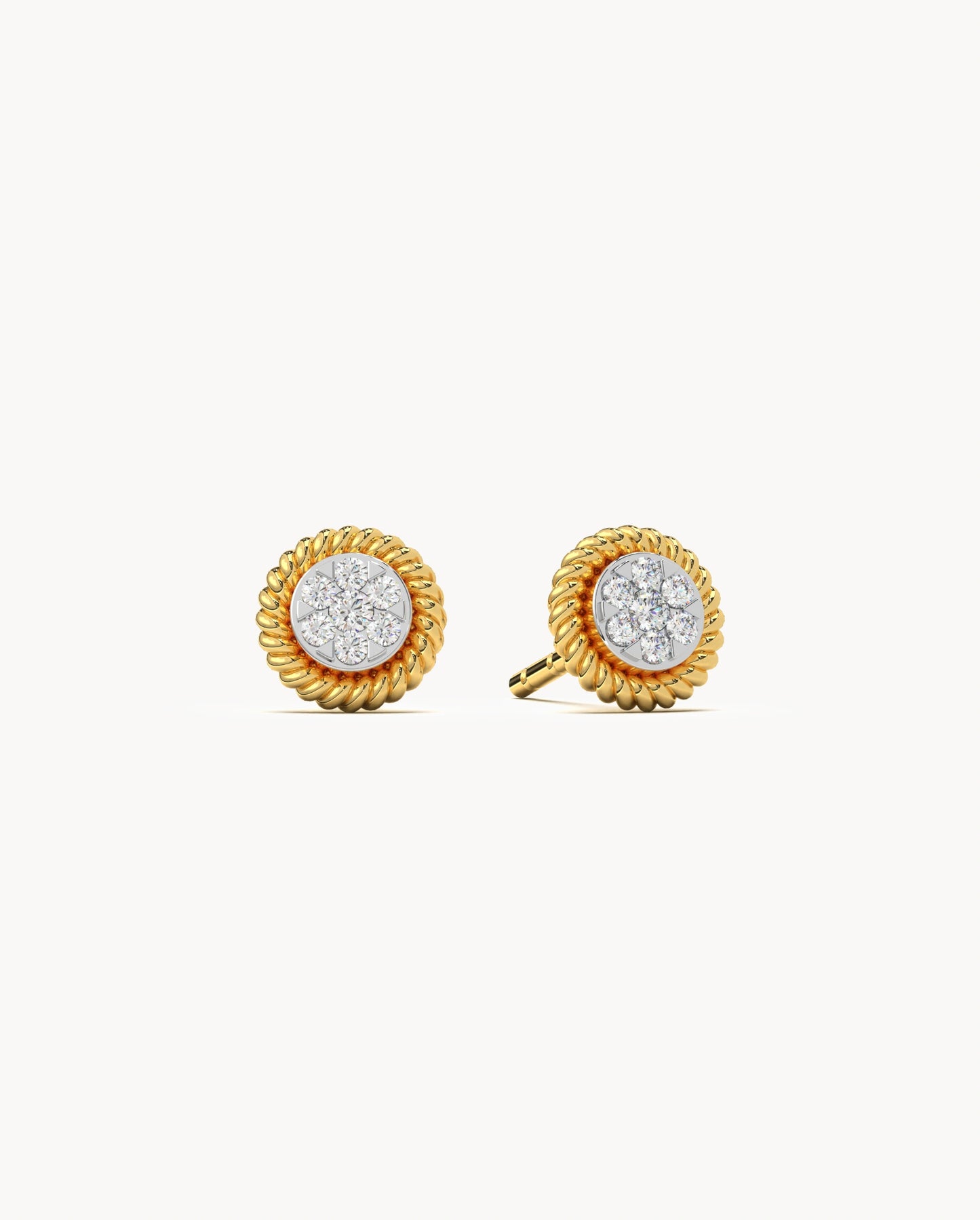 Entwined Diamond Studs