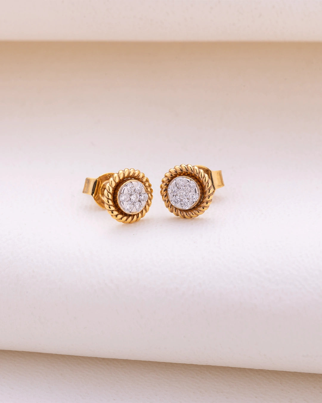 Entwined Diamond Studs