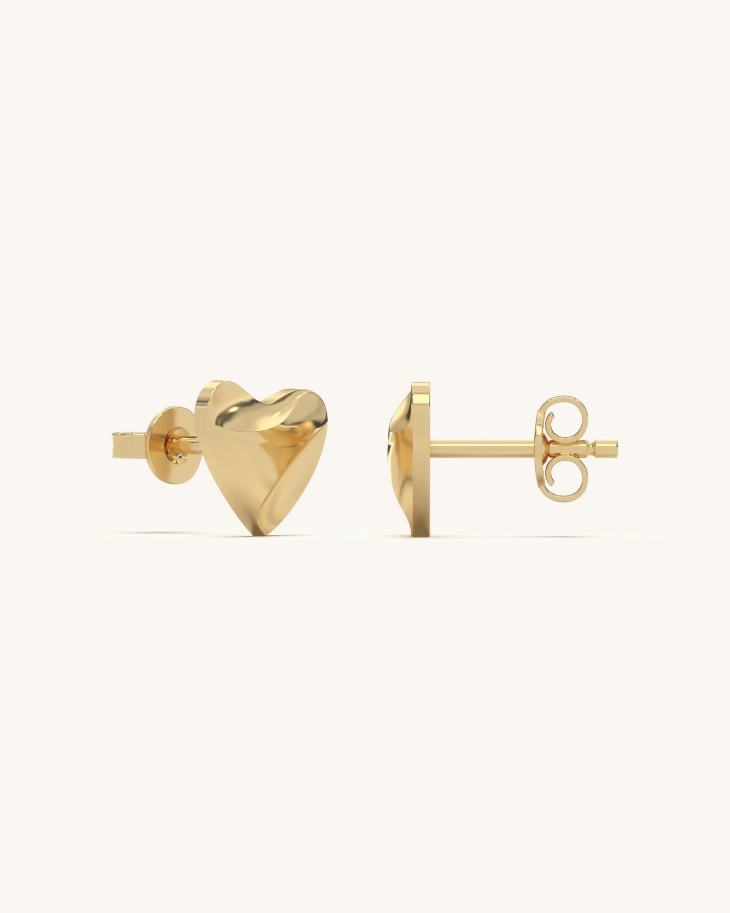 Delightful Heart Studs