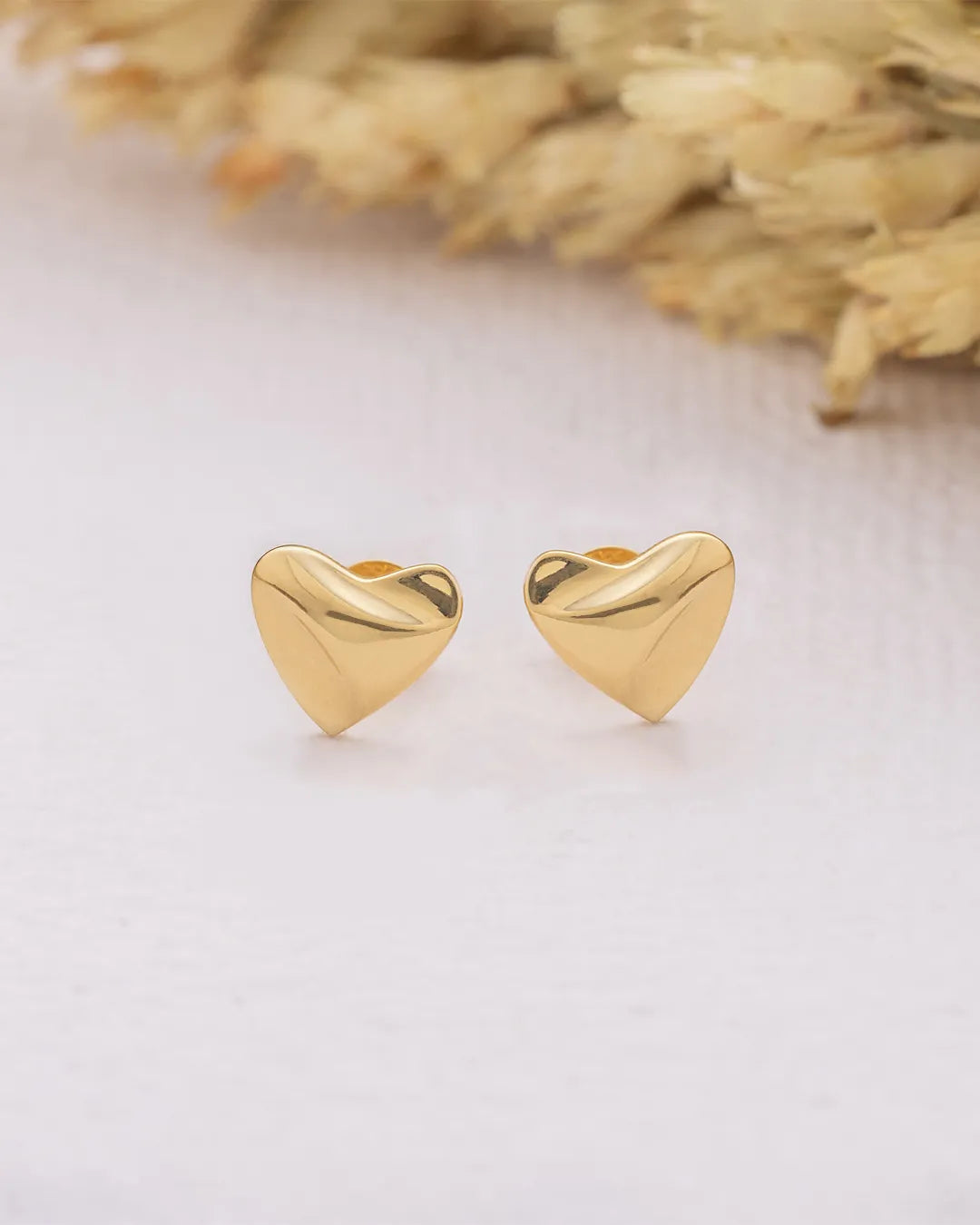 Delightful Heart Studs