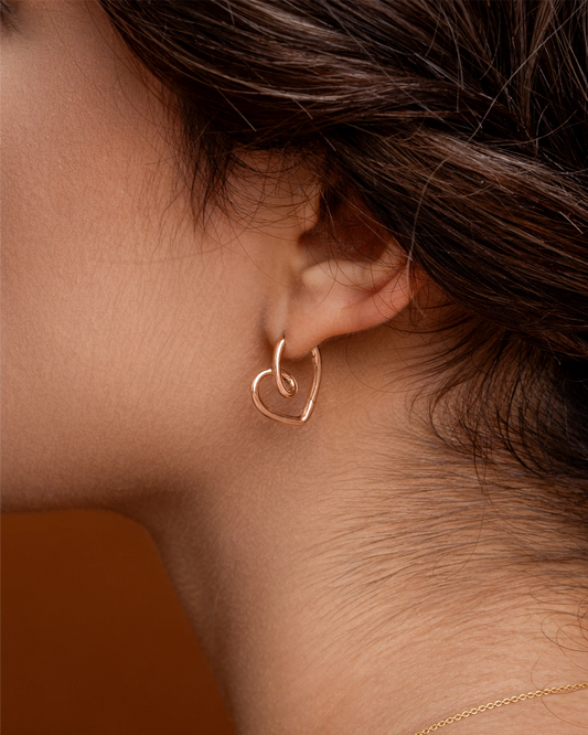 Delicate Heart Hoops