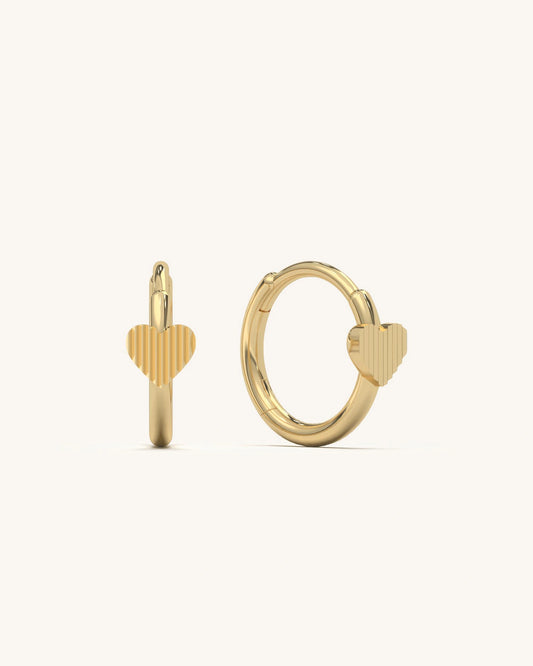 Heart Spark Hoops