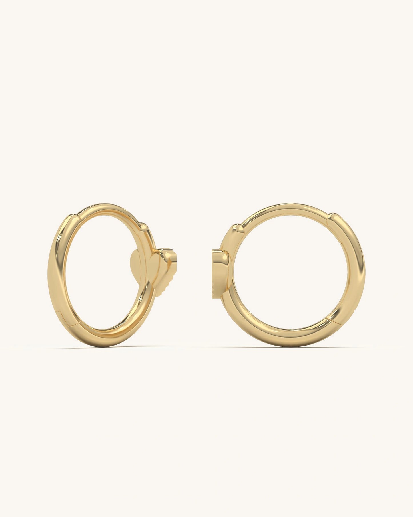 Heart Spark Hoops