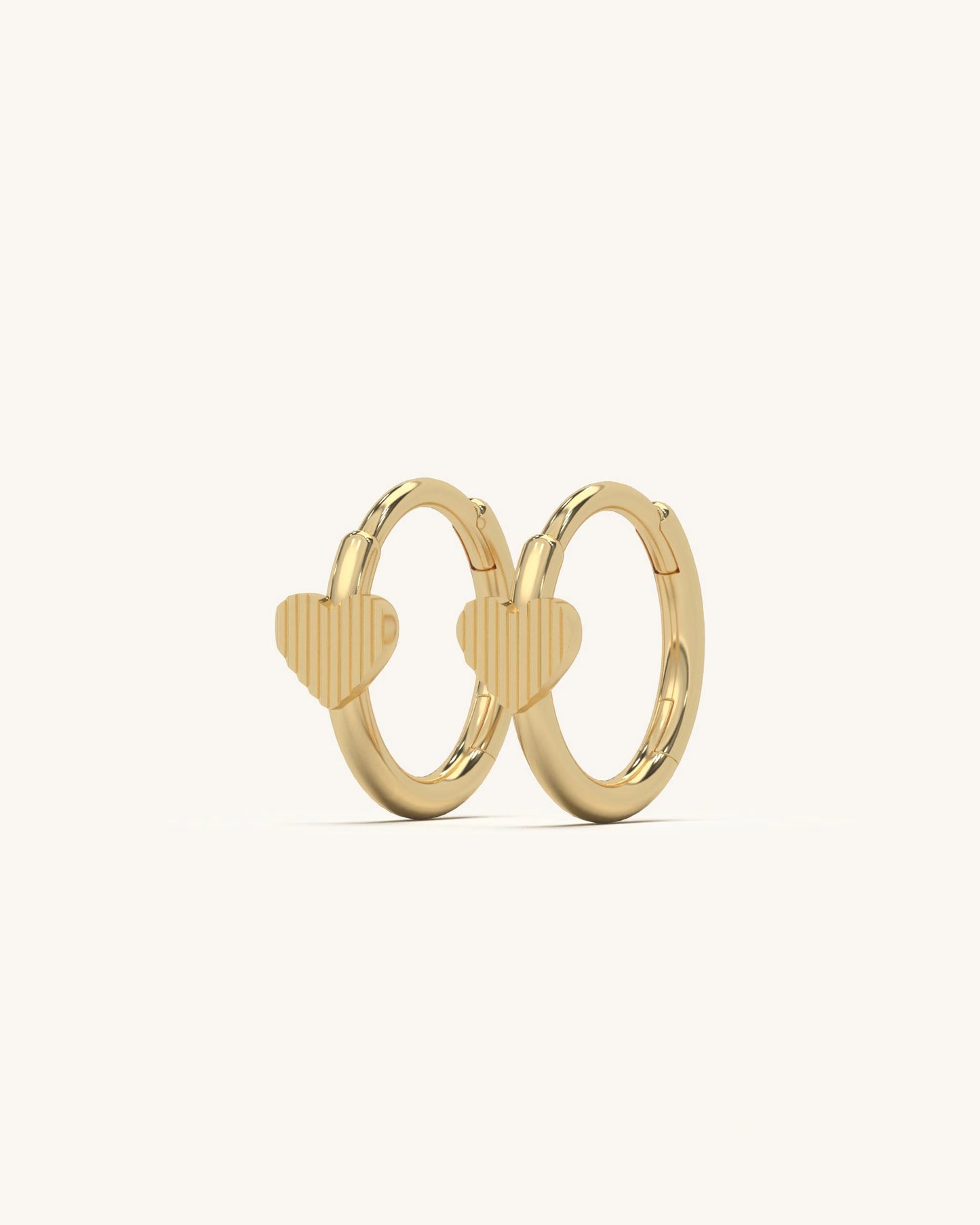 Heart Spark Hoops
