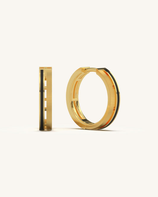 Grooved Edge Hoops