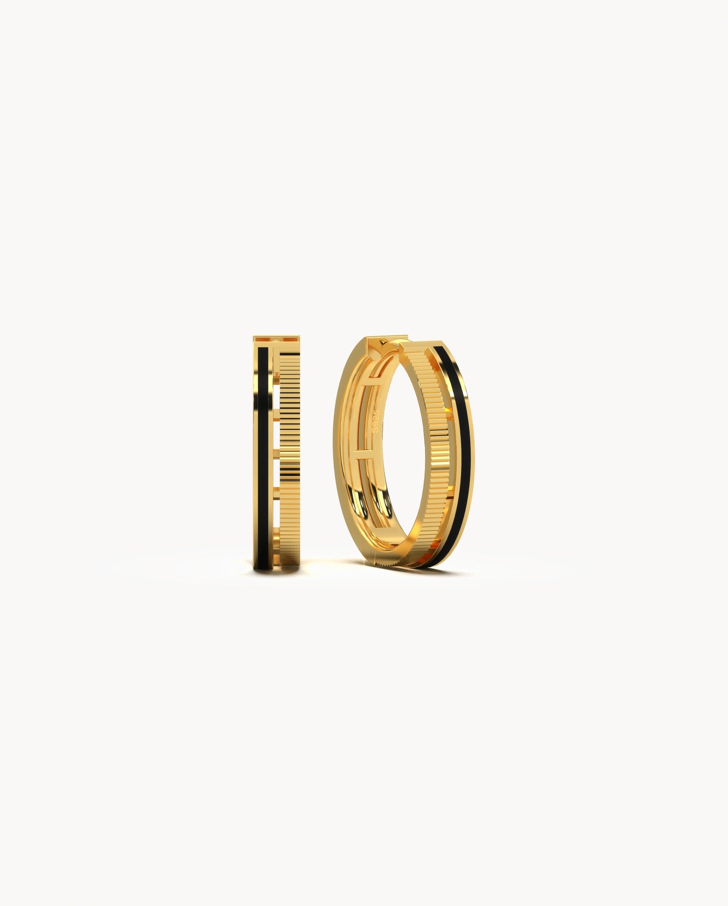 Grooved Edge Hoops