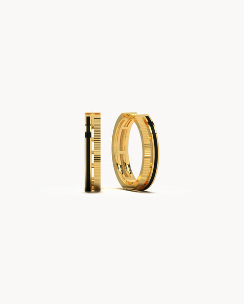 Grooved Edge Hoops