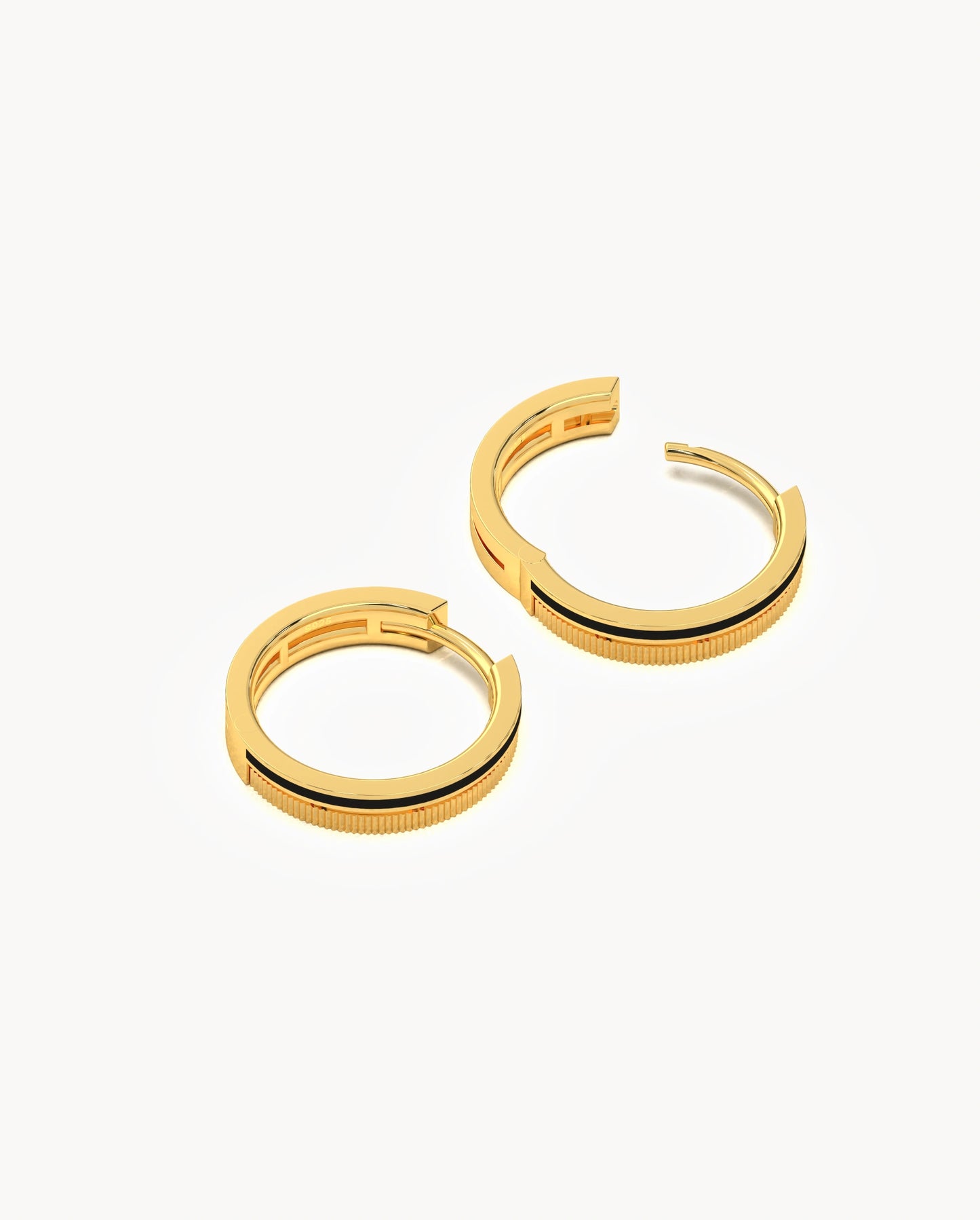 Grooved Edge Hoops