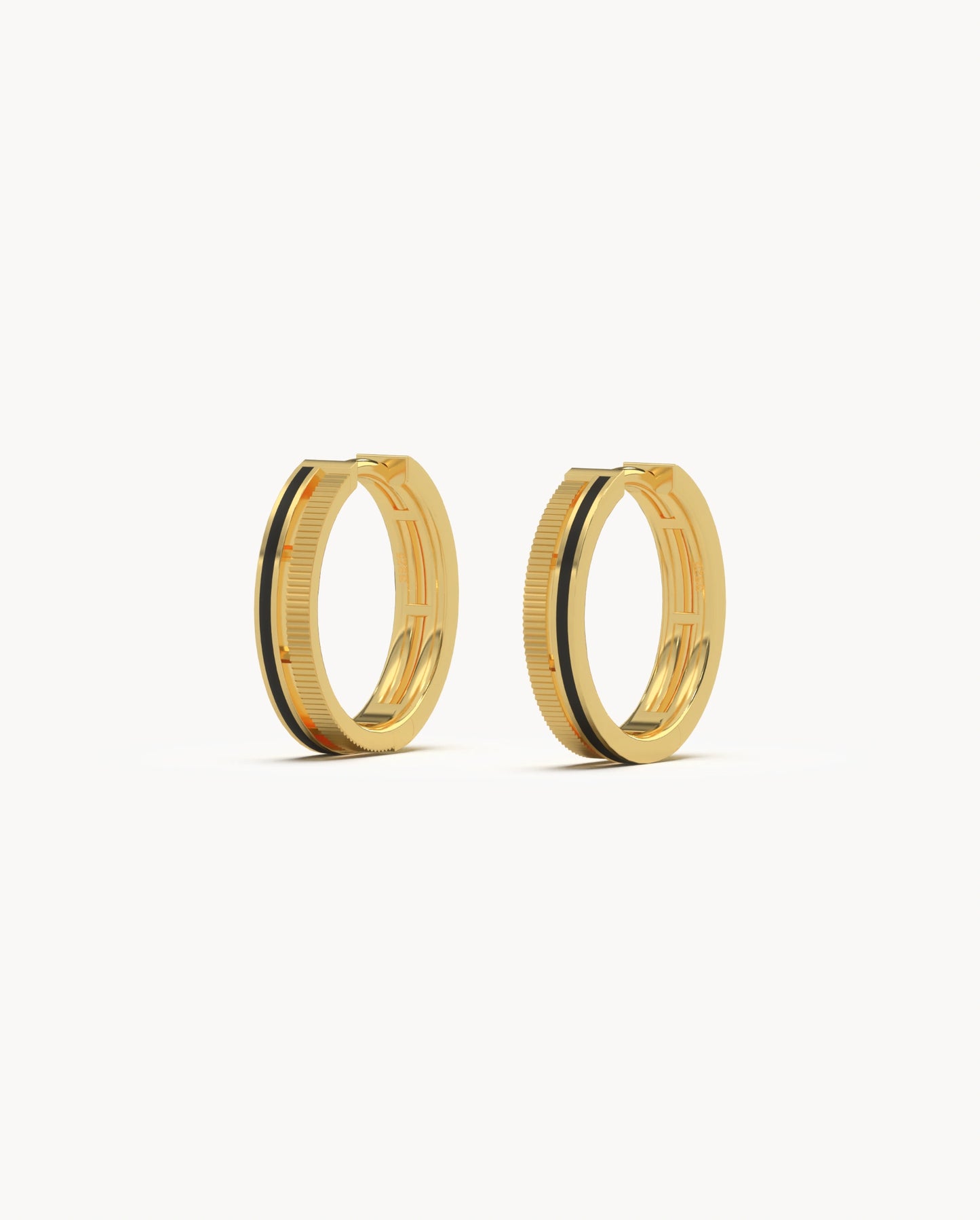 Grooved Edge Hoops