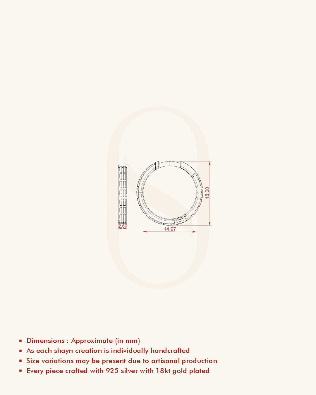 Rectangular Groove Hoops
