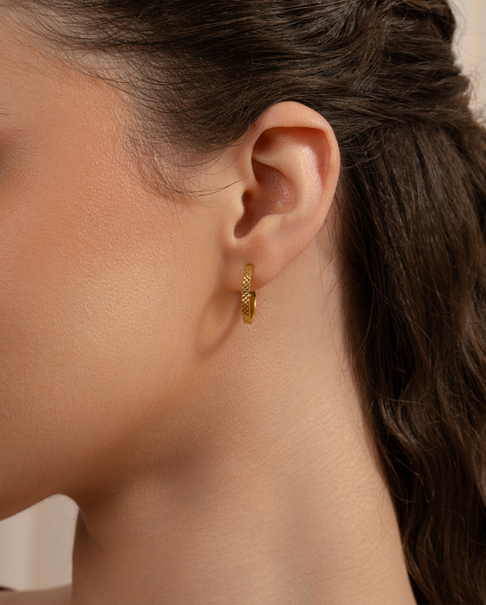 Pyramid Cut Hoops