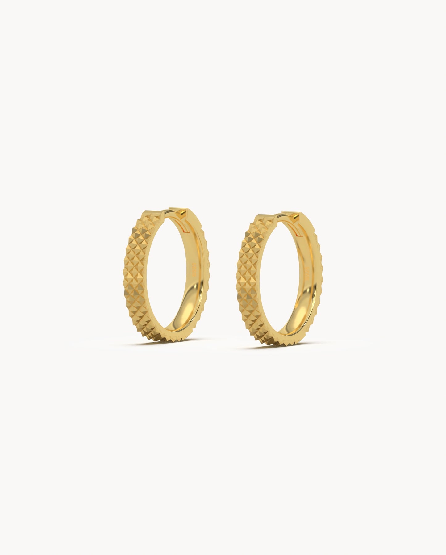 Pyramid Cut Hoops