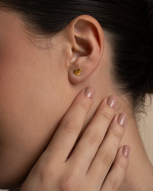 Mini Heart Studs