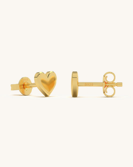 Mini Heart Studs