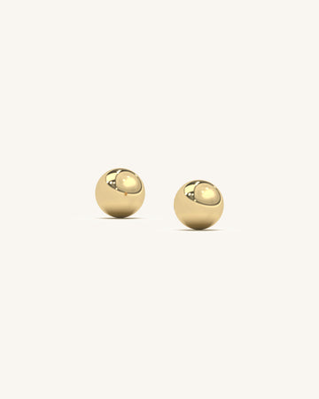 Gold Ball Studs