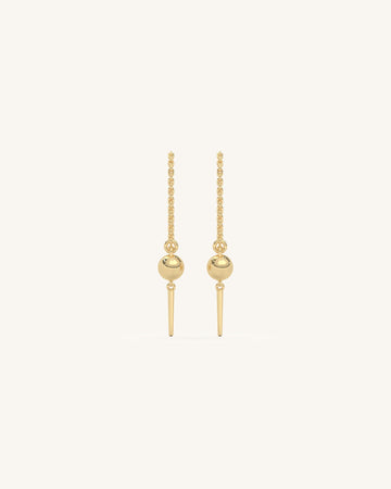 Spike Drop Earrings