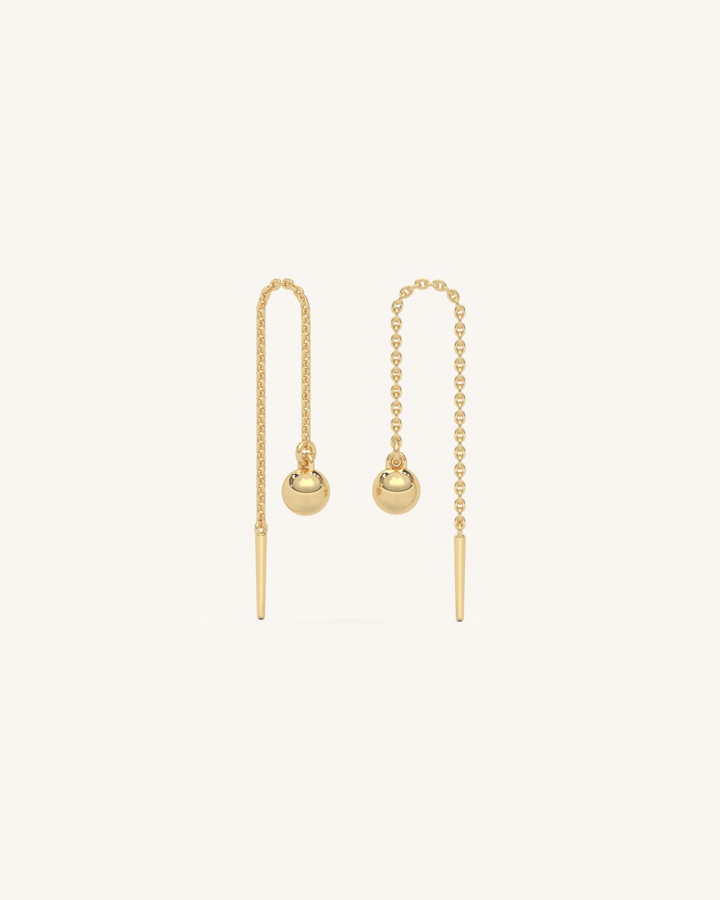 Spike Drop Earrings