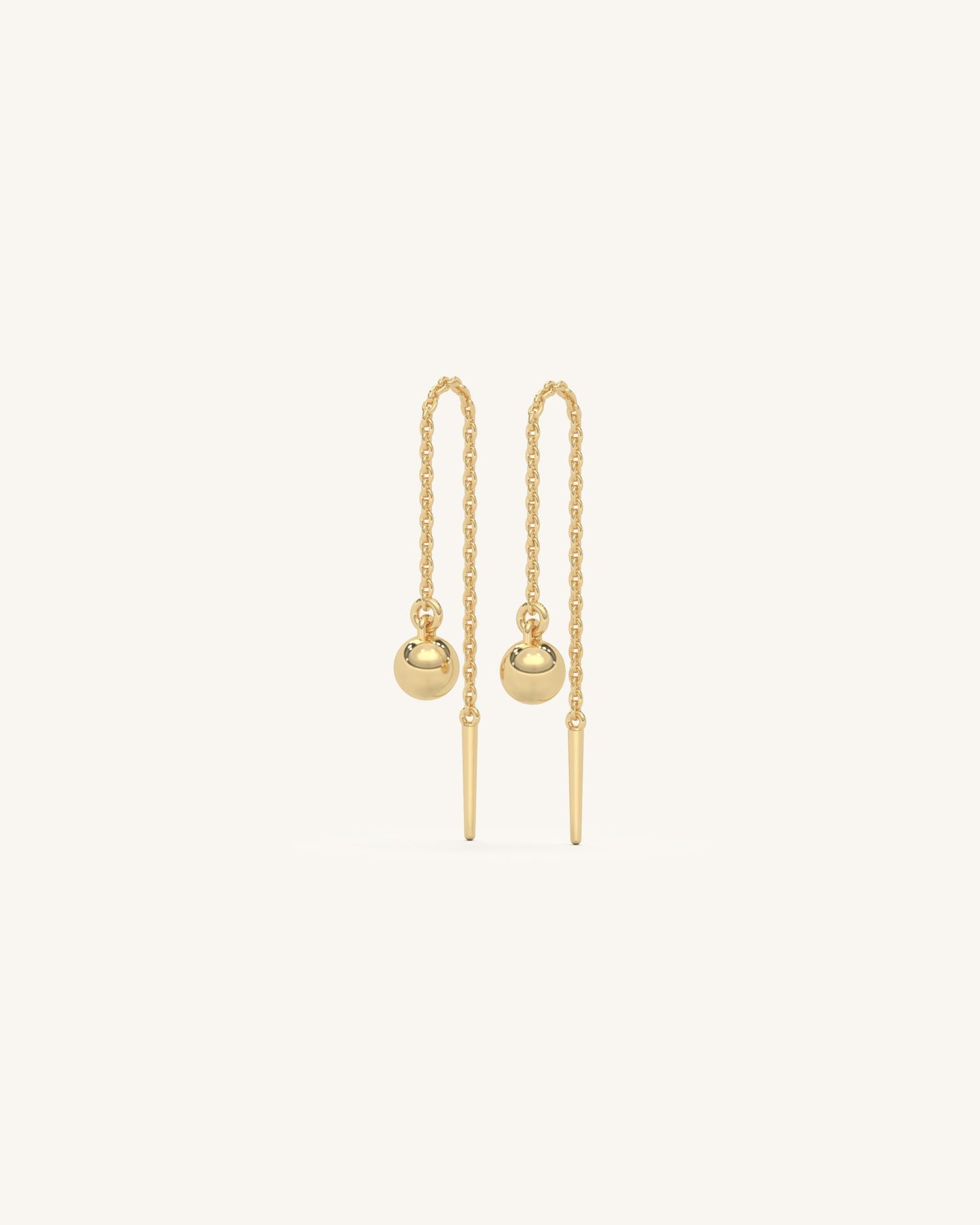 Spike Drop Earrings