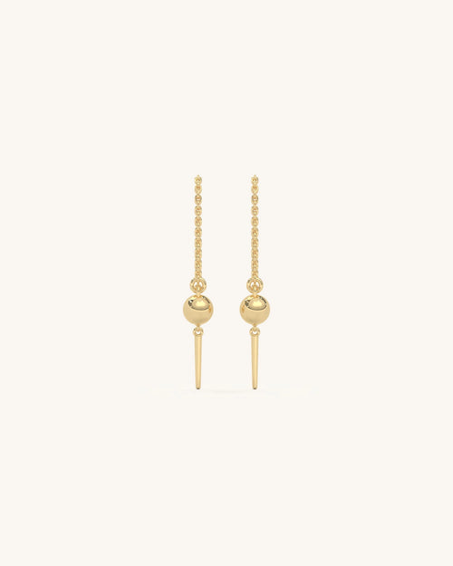 Spike Drop Earrings