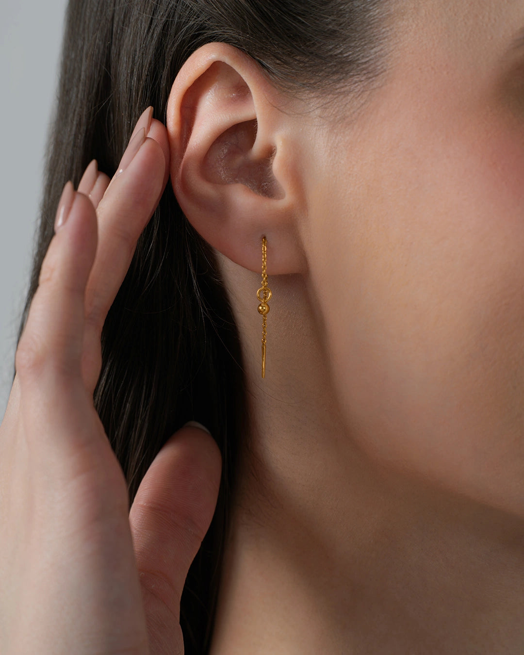 Spike Drop Earrings