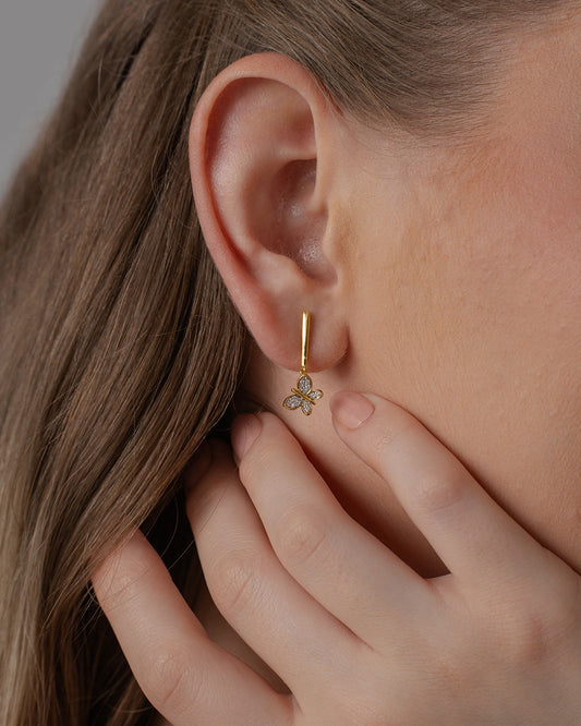 Petal Drop Earrings