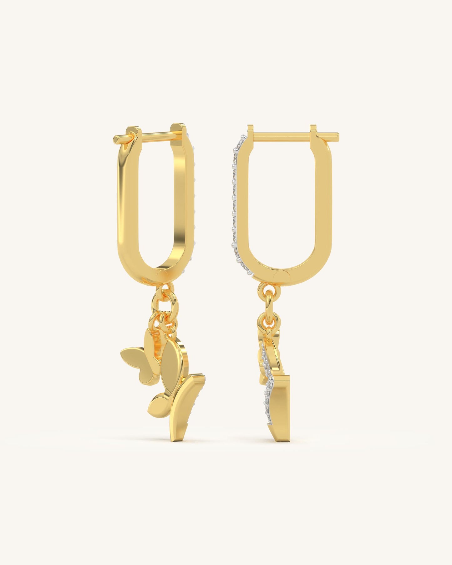 Twin Butterfly Earrings