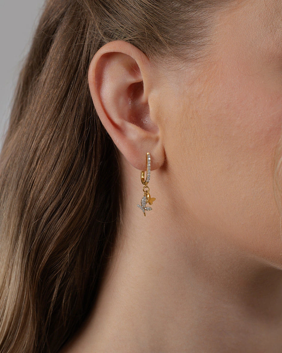 Twin Butterfly Earrings