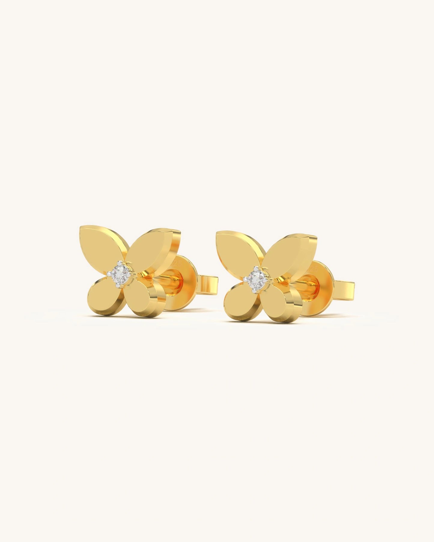 Classic Butterfly Studs